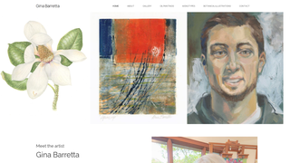 Thumbnail of ginabarretta.com
