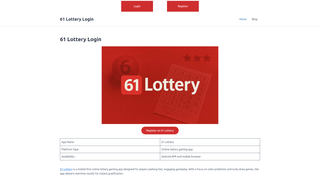 Thumbnail of 61lotteryi.com