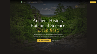 Screenshot of sanctuaryofsleep.com