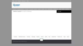 Thumbnail of companysuggest.com