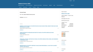 Thumbnail of medsciencejournal.com