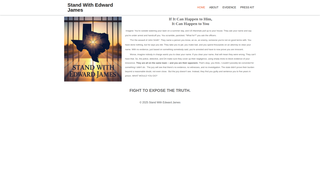 Thumbnail of standwithedwardjames.com