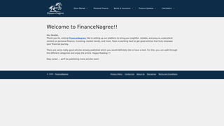 Thumbnail of financenagree.com