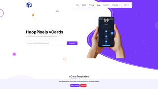 Thumbnail of hooppixelsvcards.com