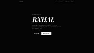 Screenshot of rxhal.com