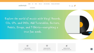 Thumbnail of audiovinyls.com