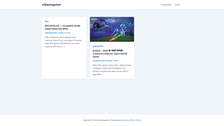 Thumbnail of vidwangamer.com