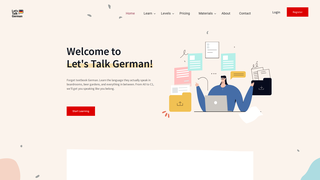 Thumbnail of letstalkgerman.net