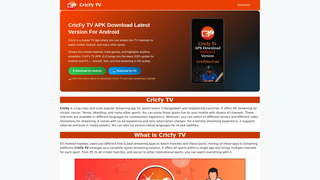 Thumbnail of cricfyin.com