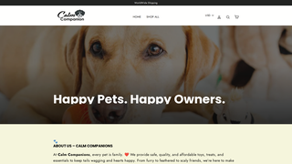 Thumbnail of calmcompanionstore.com