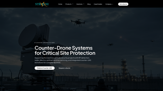 Screenshot of stroniuav.com