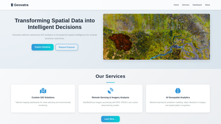 Thumbnail of geovatra.com