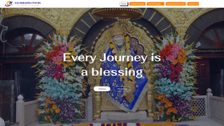 Thumbnail of saishradhatours.com