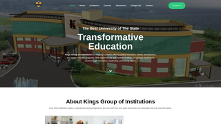 Thumbnail of kingsgroupcollege.com