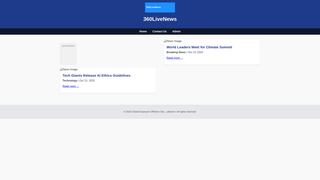 Thumbnail of 360livenews.com
