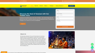 Thumbnail of discoverbanaras.com