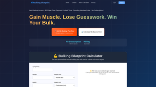 Thumbnail of bulkingblueprint.com
