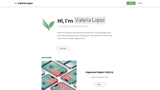 Thumbnail of valerialopezportfolio.com