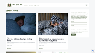 Thumbnail of thehealingissue.com