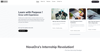 Screenshot of novaora.dev