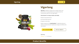 Thumbnail of vigorlongcapsules.com