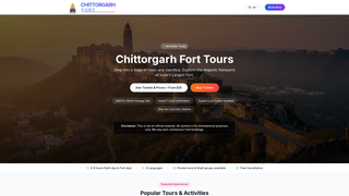 Thumbnail of chittorgarhforttickets.com