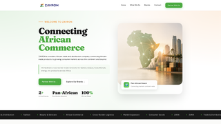 Screenshot of zavrongroup.com