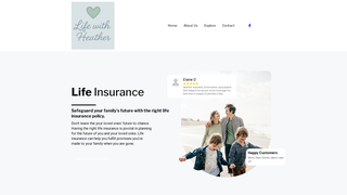 Thumbnail of lifewithheather.org