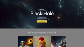 Thumbnail of blackholename.com