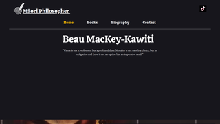 Thumbnail of maoriphilosopher.com