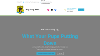 Thumbnail of poopscooppatrol.org