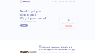 Thumbnail of mesign.org