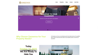 Thumbnail of zameenss.com