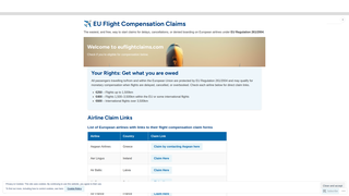 Thumbnail of euflightclaims.com