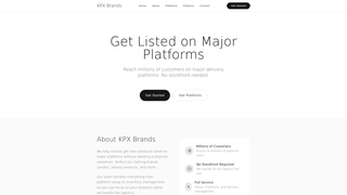 Thumbnail of kpxbrands.com