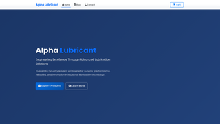 Thumbnail of alphalubricant.com