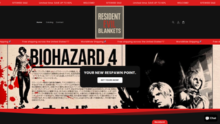 Thumbnail of residentevilblankets.com