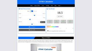 Thumbnail of ffmicalc.com