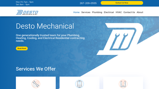 Thumbnail of destomechanical.com