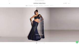 Thumbnail of siddhisorathia.com