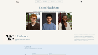 Thumbnail of noahsharonheadshots.com