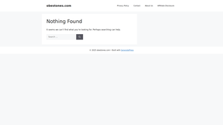 Thumbnail of obestones.com