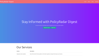 Thumbnail of policyradardigesten.com