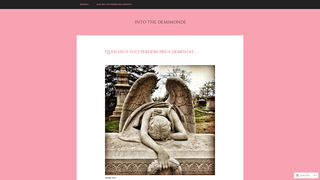 Thumbnail of intothedemimonde.com