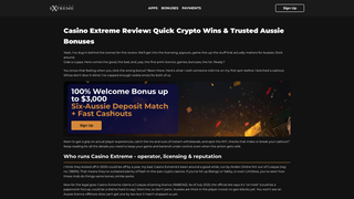 Thumbnail of extreme-au.com