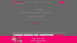 Thumbnail of positivevibesmatch.com