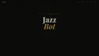 Screenshot of jazzbot.org