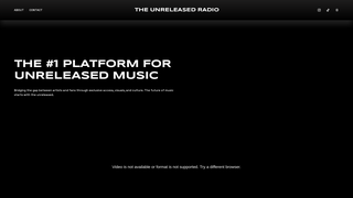 Thumbnail of theunreleasedradio.com