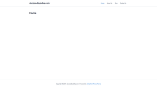 Thumbnail of decodedbuddha.com