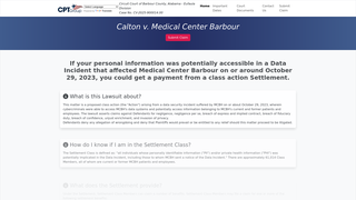 Thumbnail of mcbdatasettlement.com